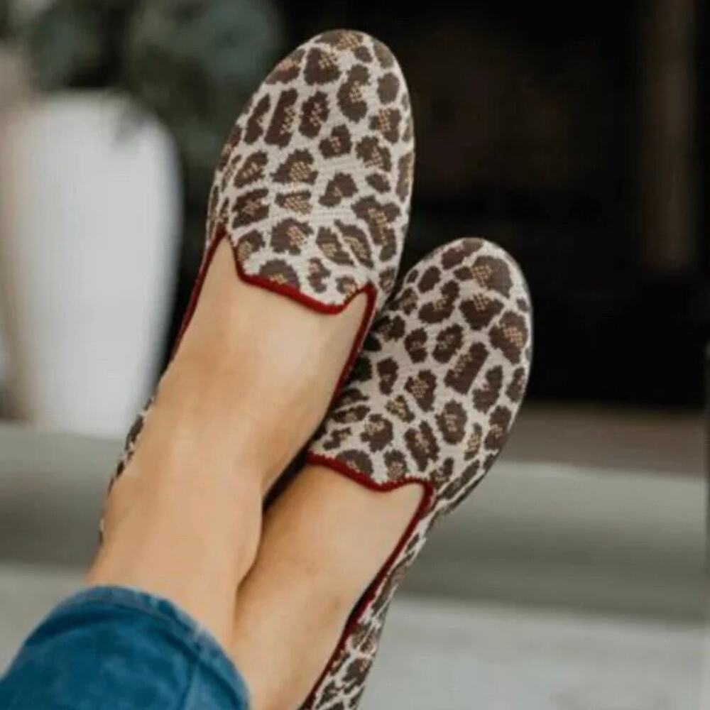 Rothy’s The Loafers in Retired Mocha Spot Women’s Size 5